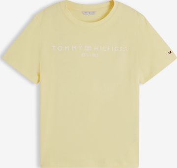 geltona TOMMY HILFIGER Marškinėliai: priekis