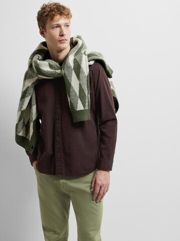 SELECTED HOMME Regular Fit Skjorte i brun