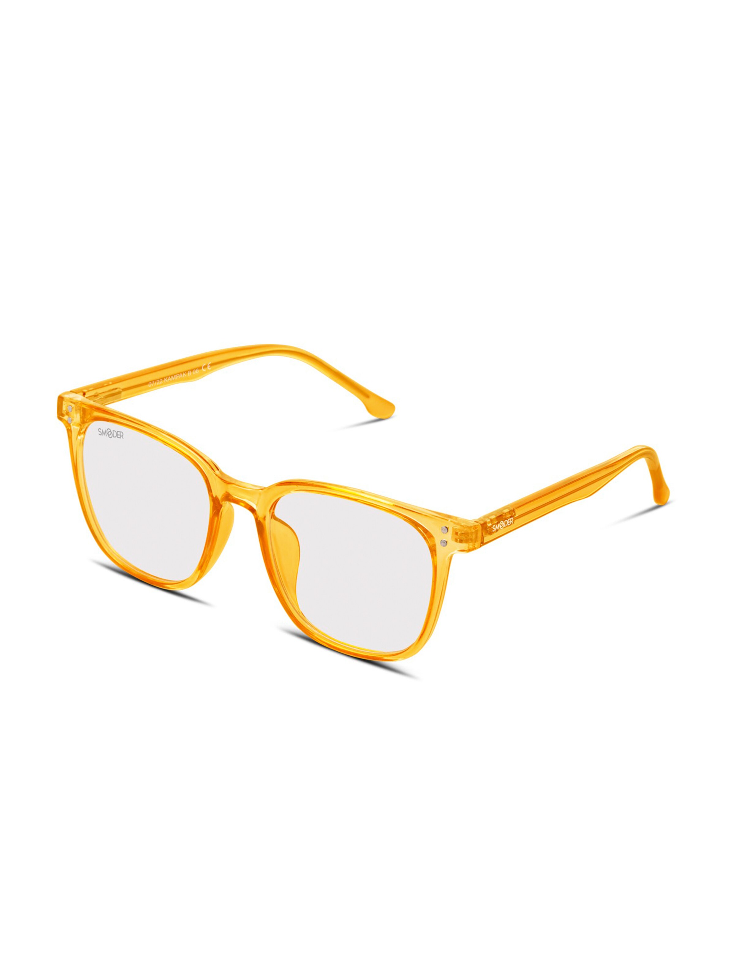 Smooder Brillen 'Kampak Blue Light'‌‌‌‌ in Orange: Vorderseite