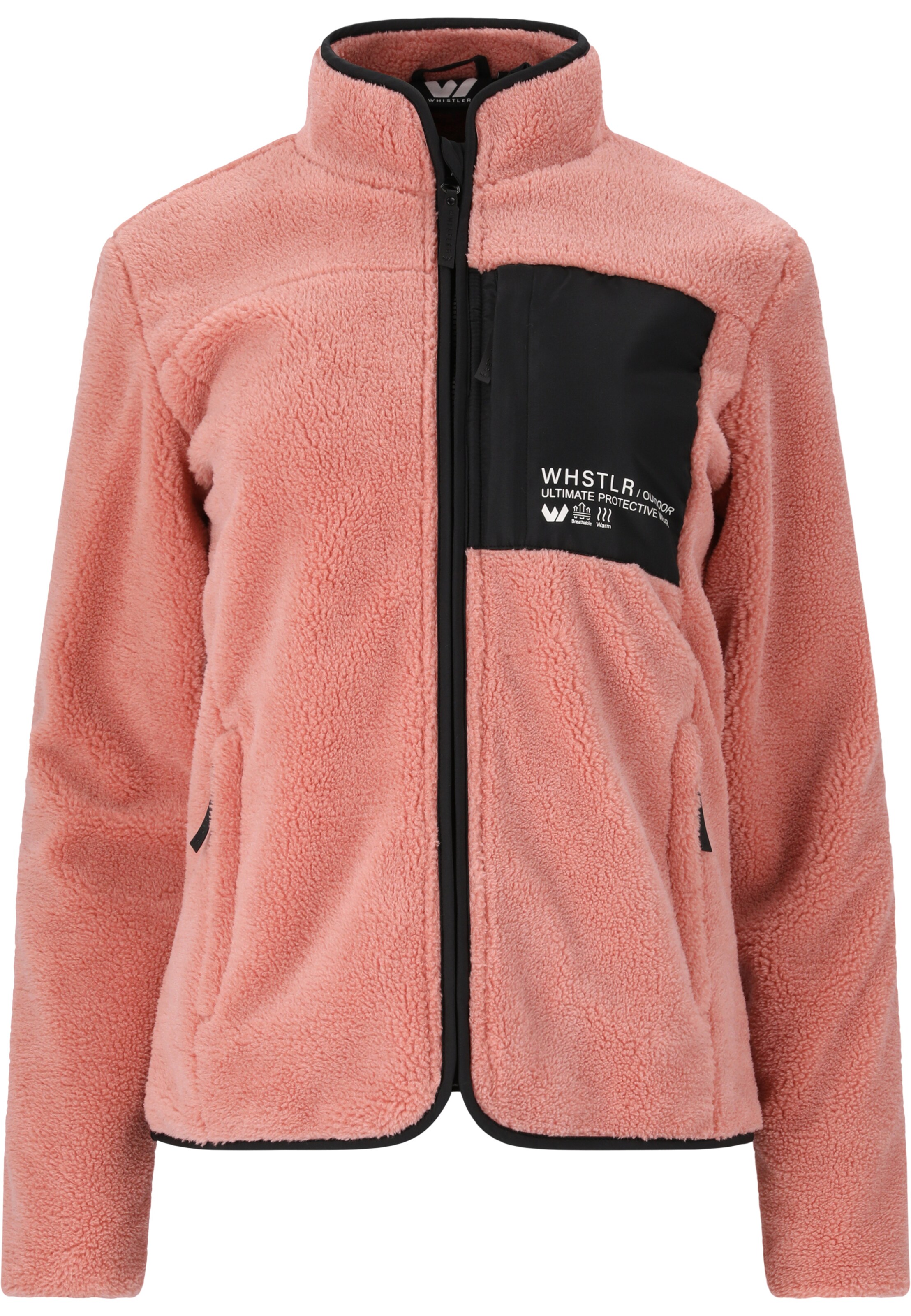 Whistler Funktionsfleecejacke 'Sprocket' in Rot: Vorderseite