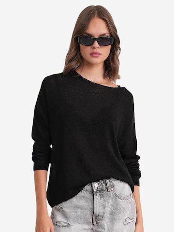 Pullover 'Pullover' di MixRay in nero: frontale