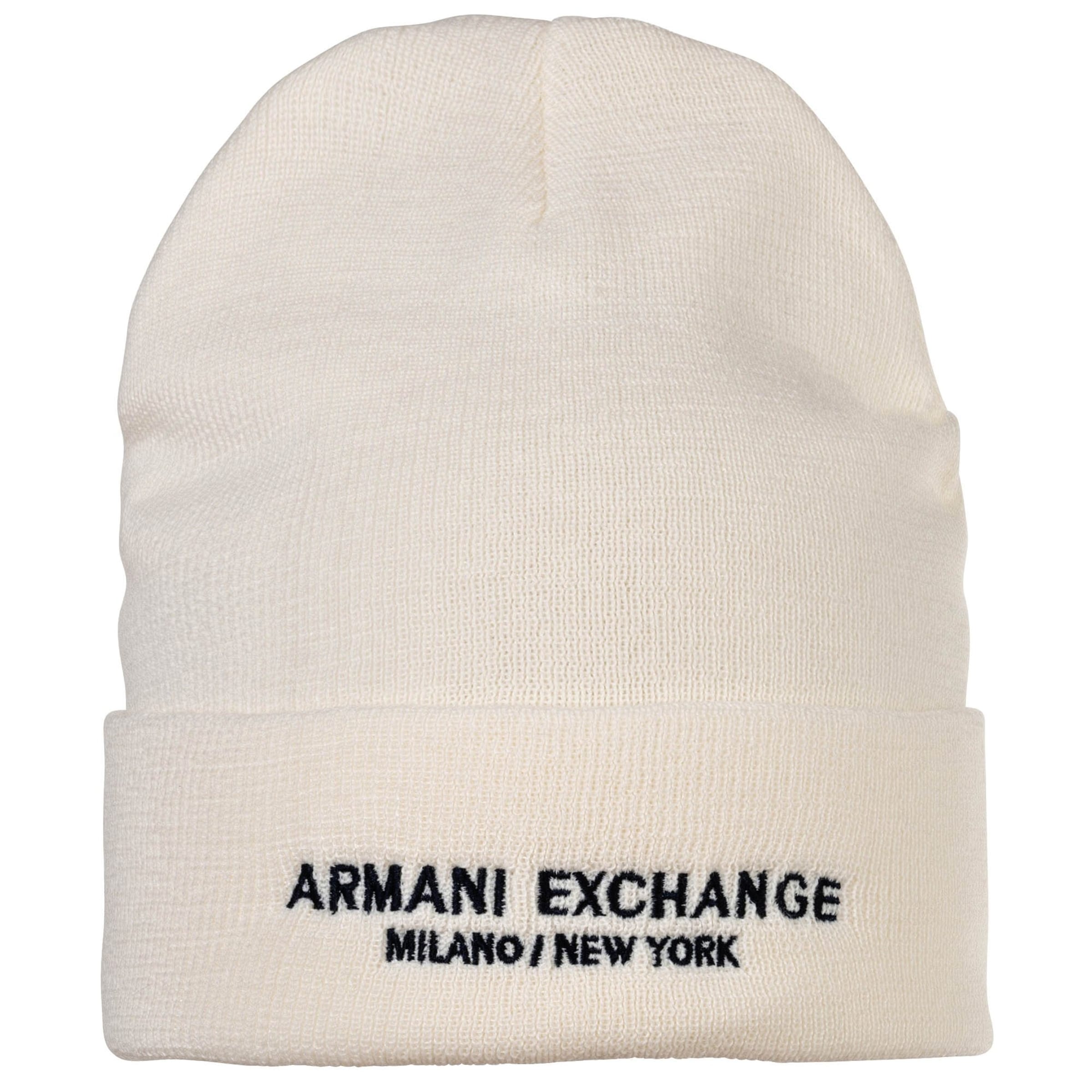 ARMANI EXCHANGE Hue i hvid: forside