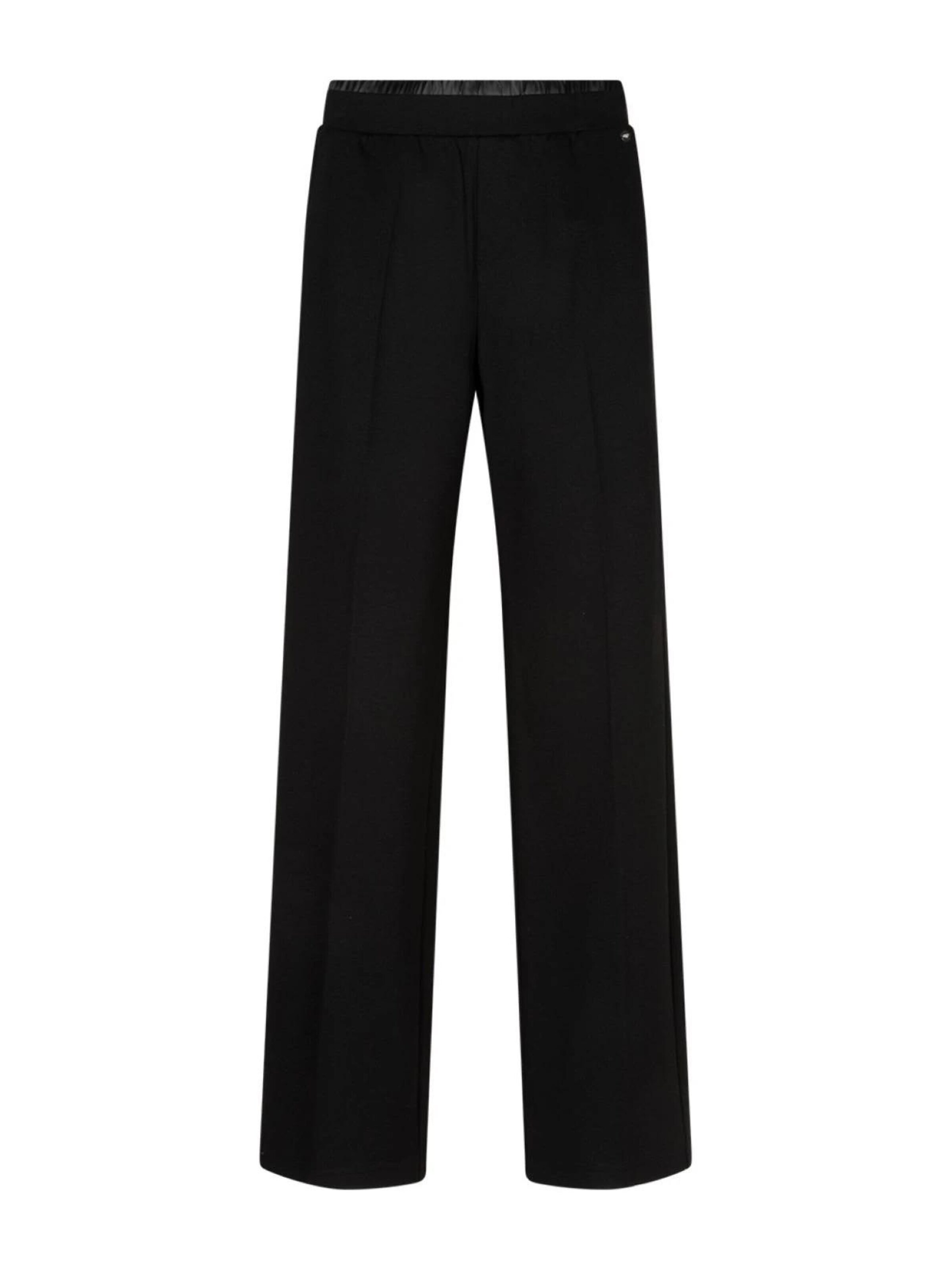 Red Button Regular Broek 'RB Colette punta sporty L33 zw' in Zwart: voorkant