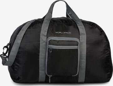 Borsa weekend di Worldpack in nero: frontale