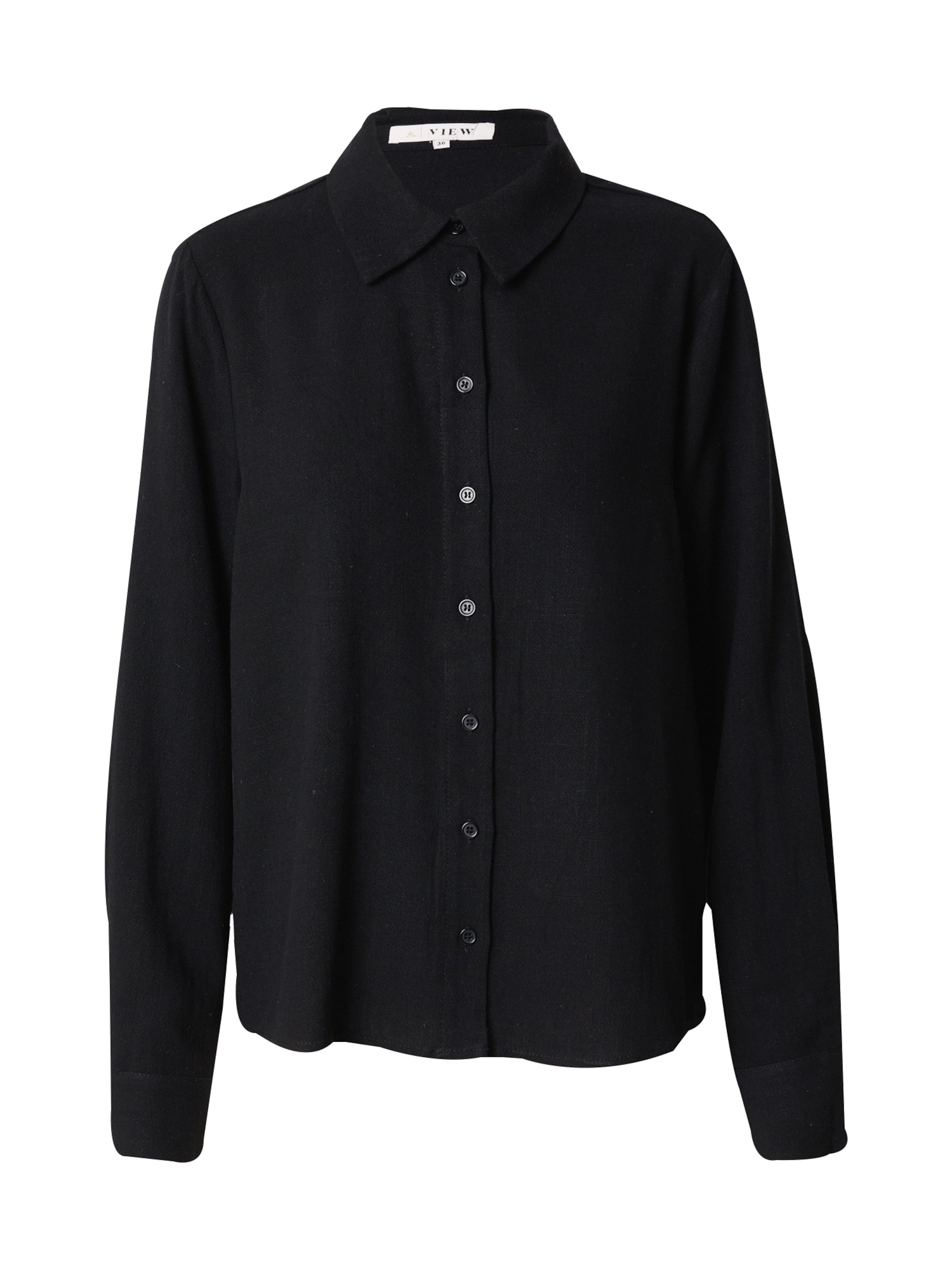 A-VIEW Blúzka 'Lerke' - Čierna: predná strana