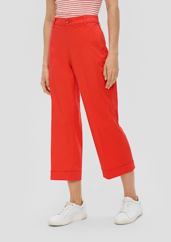 Loosefit Pantalon s.Oliver en orange