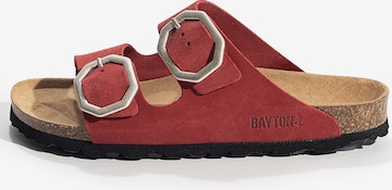 Bayton - Zapatos abiertos 'Atlas' en rojo: frente