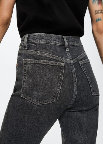 MANGO Regular Jeans 'Claudia' in Grau