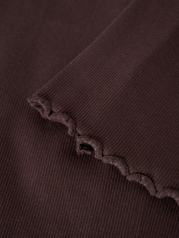 NAME IT Boot cut Leggings 'NKFNAKAL' in Brown