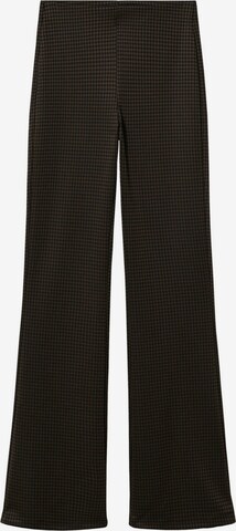 MANGO Boot cut Pants 'Galo' in Brown: front