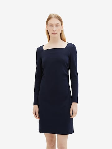 TOM TAILOR Kleid in Blau: predná strana