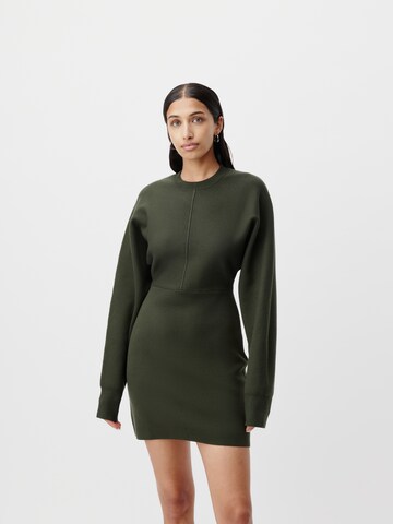 Abito in maglia 'Dylane' di LeGer by Lena Gercke in verde: frontale