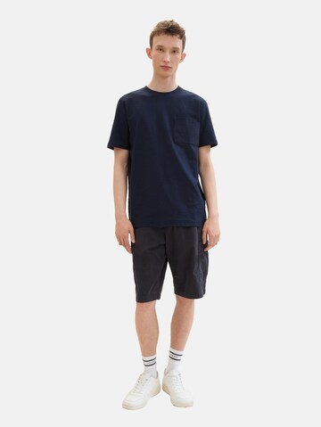 Largi Pantaloni cu buzunare de la TOM TAILOR DENIM pe gri