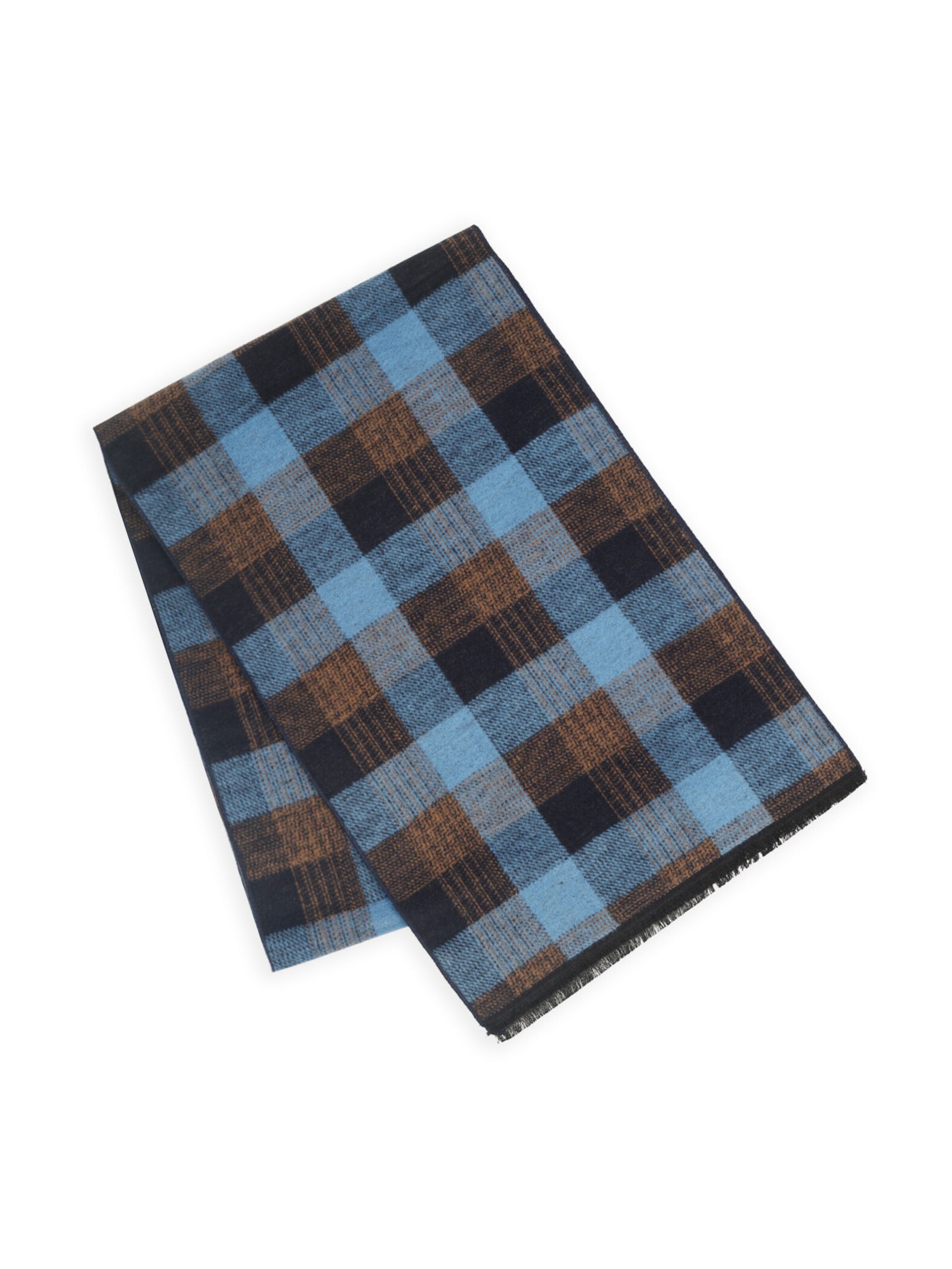 Real Guys Scarf in Blue: front