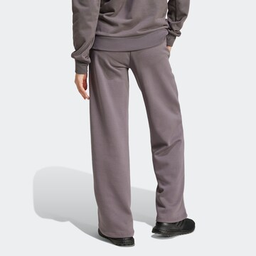 ADIDAS SPORTSWEAR Wide leg Παντελόνι φόρμας σε γκρι