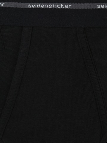 SEIDENSTICKER Panty 'Schwarze Rose' in Black