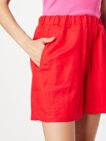 Loosefit Pantaloni 'Sara' di Lindex in rosso