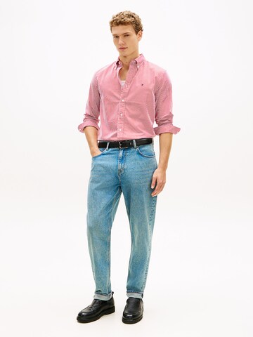 TOMMY HILFIGER Regular fit Business Shirt in Red