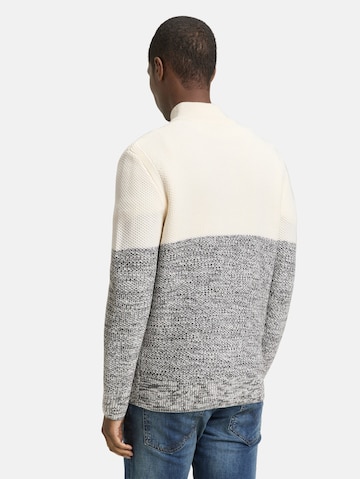 TOM TAILOR DENIM Sweater in Grey