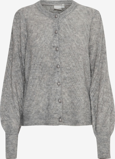 ICHI Strickjacke 'Kamara' in L in grau, Produktansicht