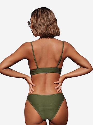 Cupshe Bustier Bikini in Grün