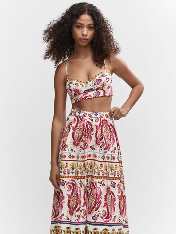 MANGO Top 'UCRA' in Pink: Vorderseite