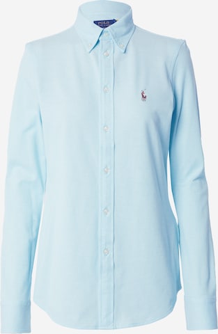 Polo Ralph Lauren Blouse in Blauw: voorkant