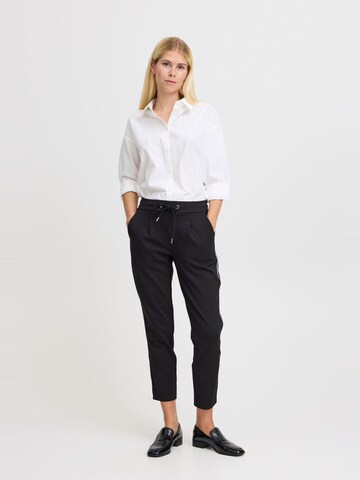 b.young Tapered Chino trousers ' RIZETTA ' in Black