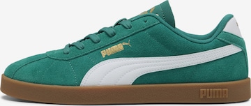 Baskets basses 'Club II' PUMA en vert : devant