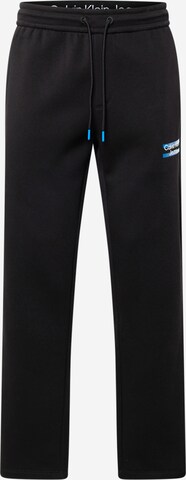 Calvin Klein Jeans Regular Pants in Black: front