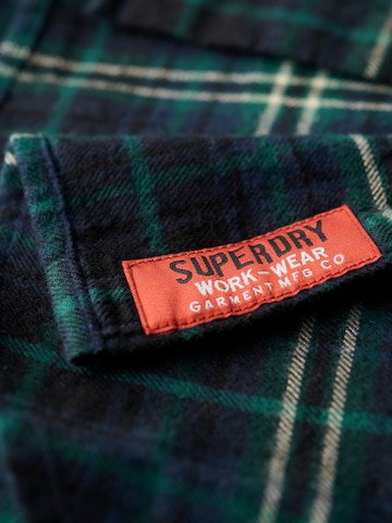Superdry Regular Fit Hemd in Grün