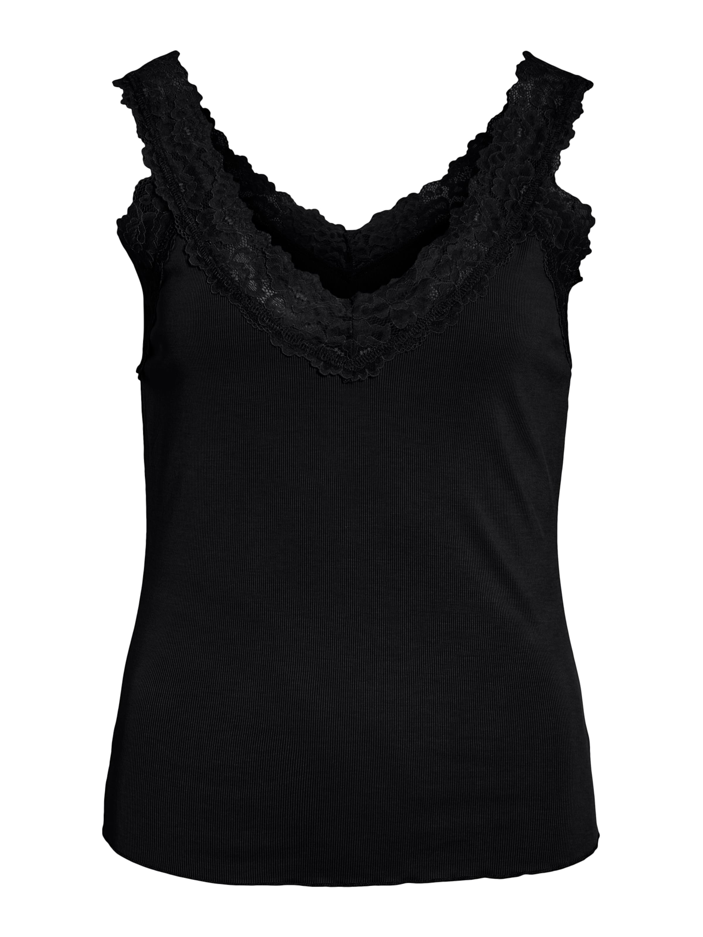 VILA Τοπ 'VISIA' σε μαύρο: μπροστά