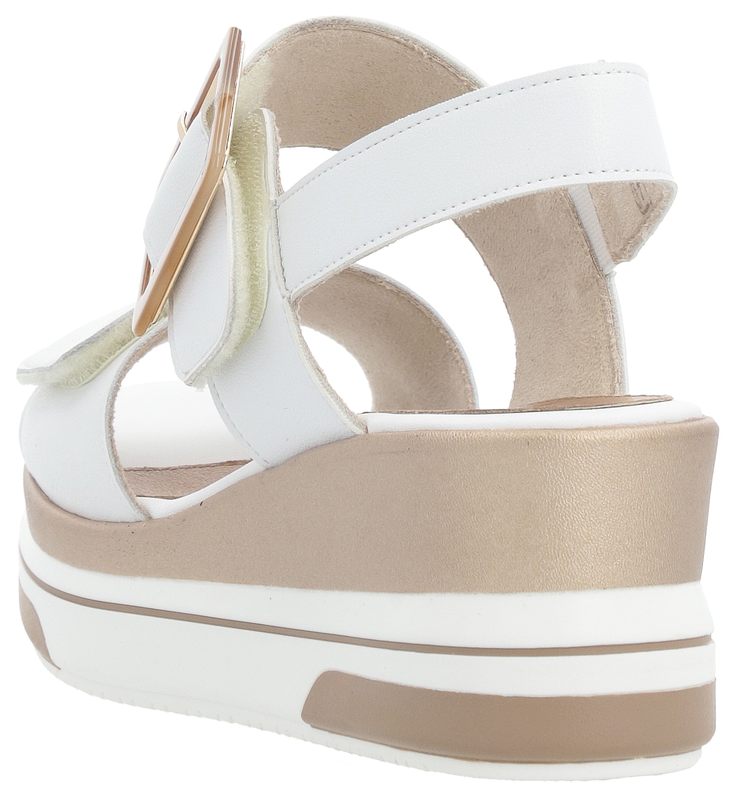 Sandales à lanières REMONTE en blanc