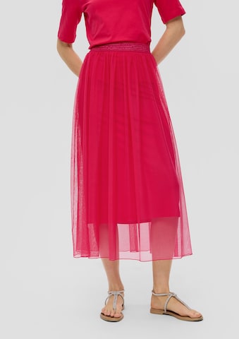 s.Oliver BLACK LABEL Rok in Roze: voorkant