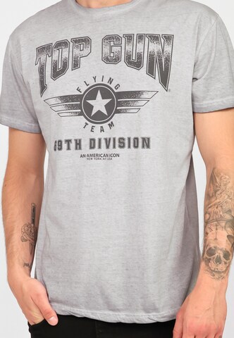 TOP GUN Shirt in Grey