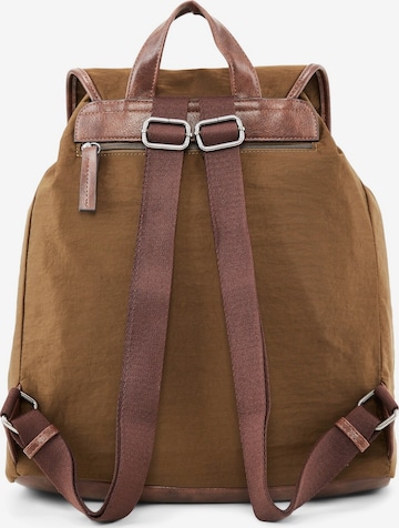 TOM TAILOR Backpack 'Tom' in Brown