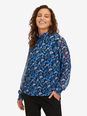 Betty & Co Blouse in Blauw: voorkant