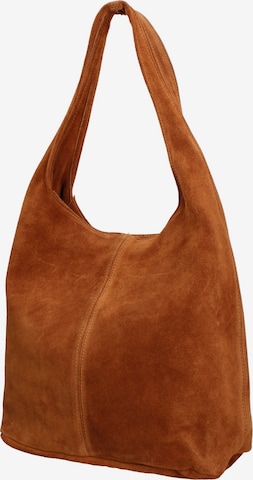 Gave Lux Schultertasche in Braun: Vorderseite