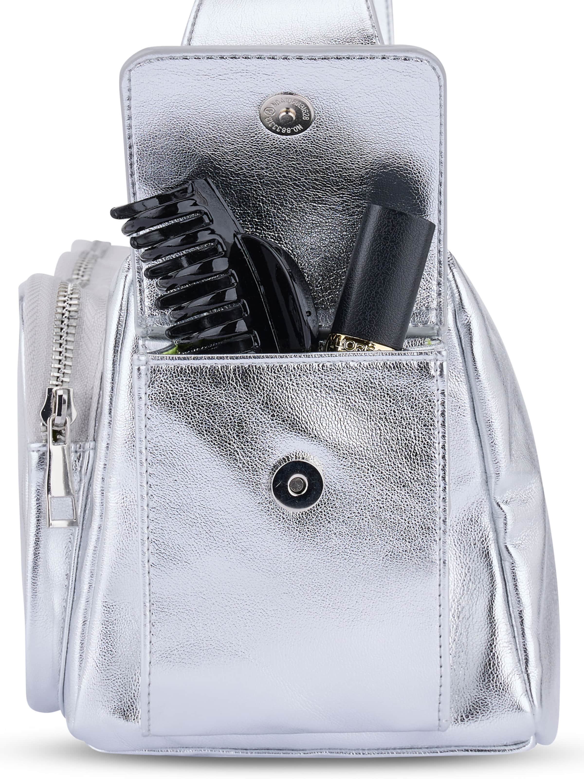 Borsa a spalla 'Stella' di Expatrié in argento