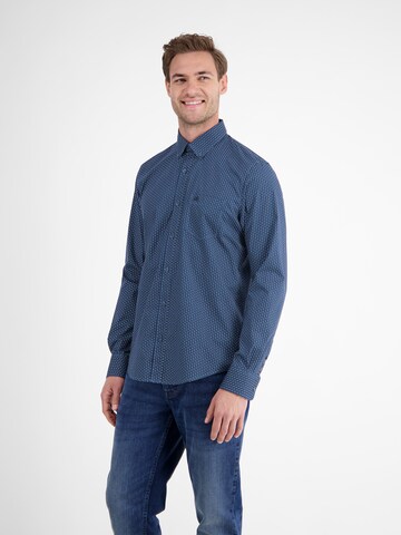 LERROS Regular fit Button Up Shirt in Blue