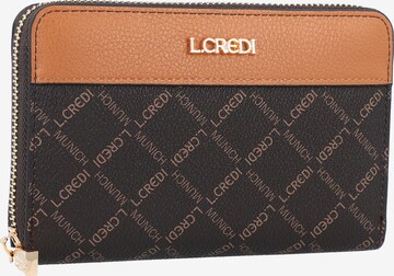 L.CREDI Wallet 'Filiberta' in Brown