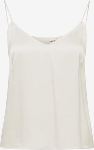 A LOT LESS - Top 'Allie' em branco: frente