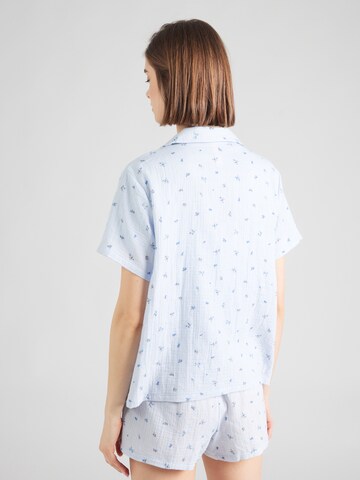 Hunkemöller - Camisa de pijama em azul