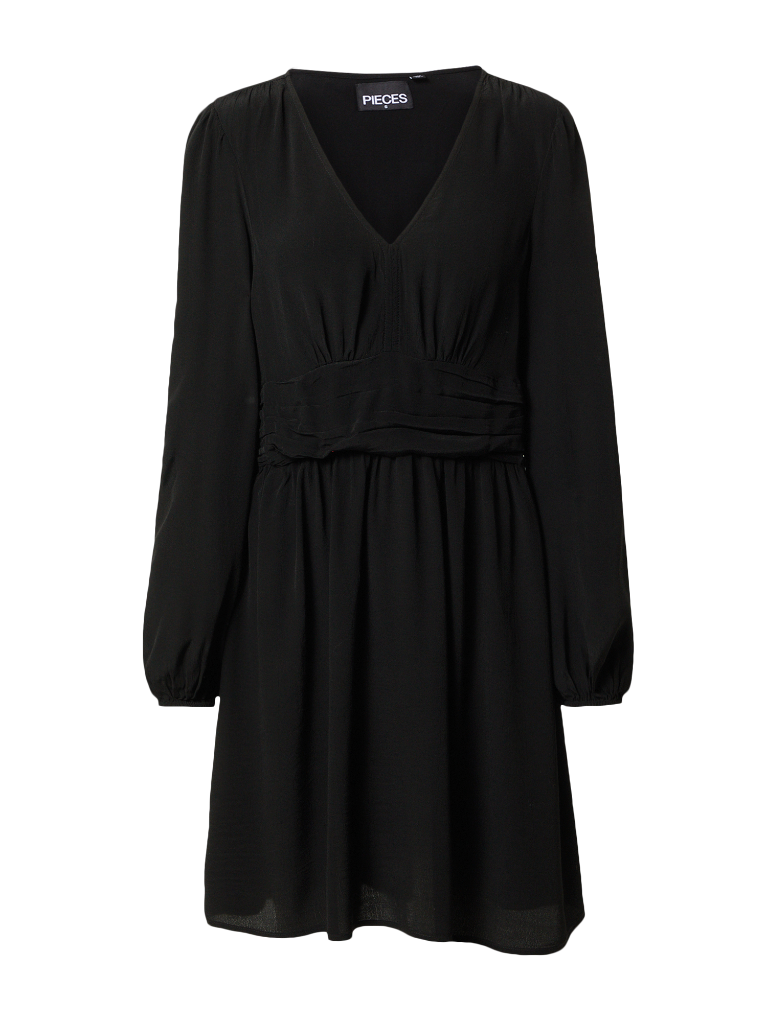 XGlhR Odzież PIECES Sukienka NAIANA w kolorze Czarnym 