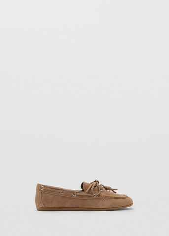 MANGO Moccasins 'Eris' in Beige