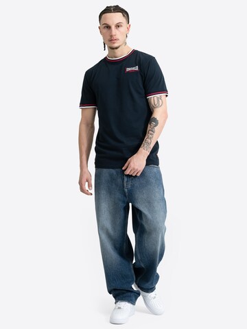 LONSDALE - Camisa 'QUIN' em azul