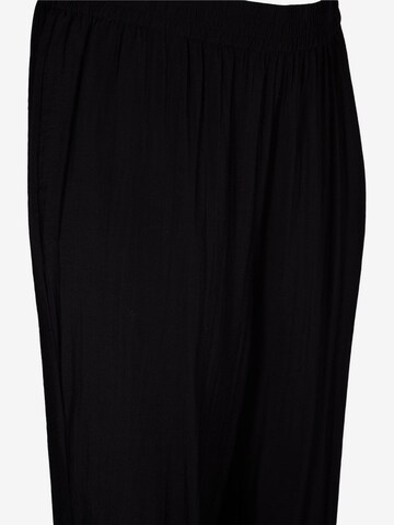 Zizzi Tapered Hose 'LARU' in Schwarz