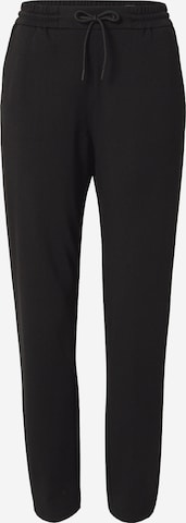 Effilé Pantalon s.Oliver en noir : devant