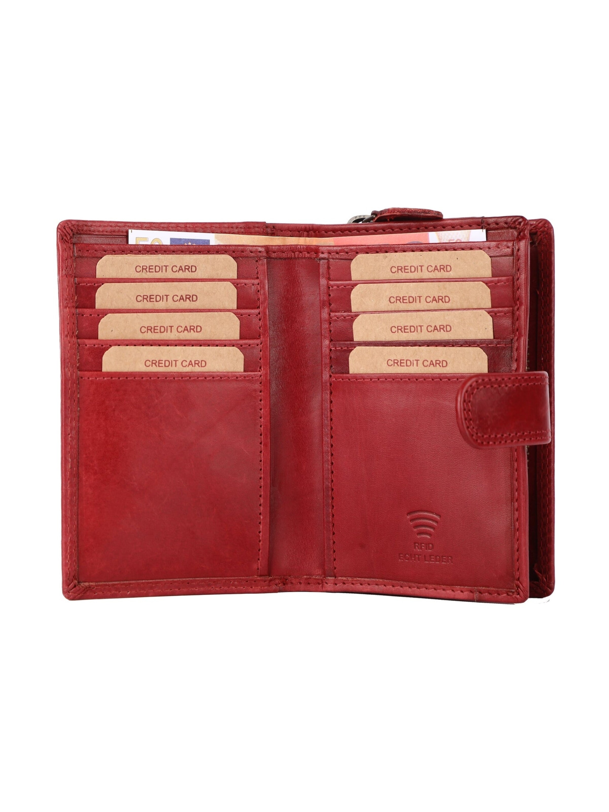Benthill Wallet in Red