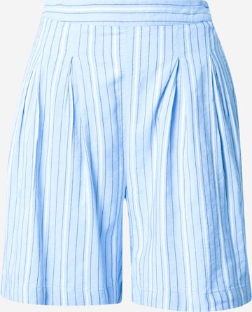 ICHI Панталон в синьо: отпред